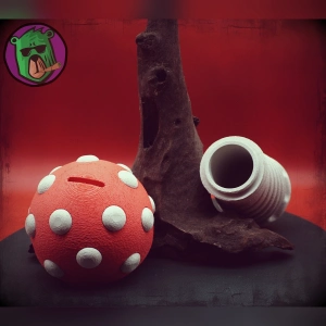 "Mega-Sparshroompf" - Fliegenpilz-Spardose